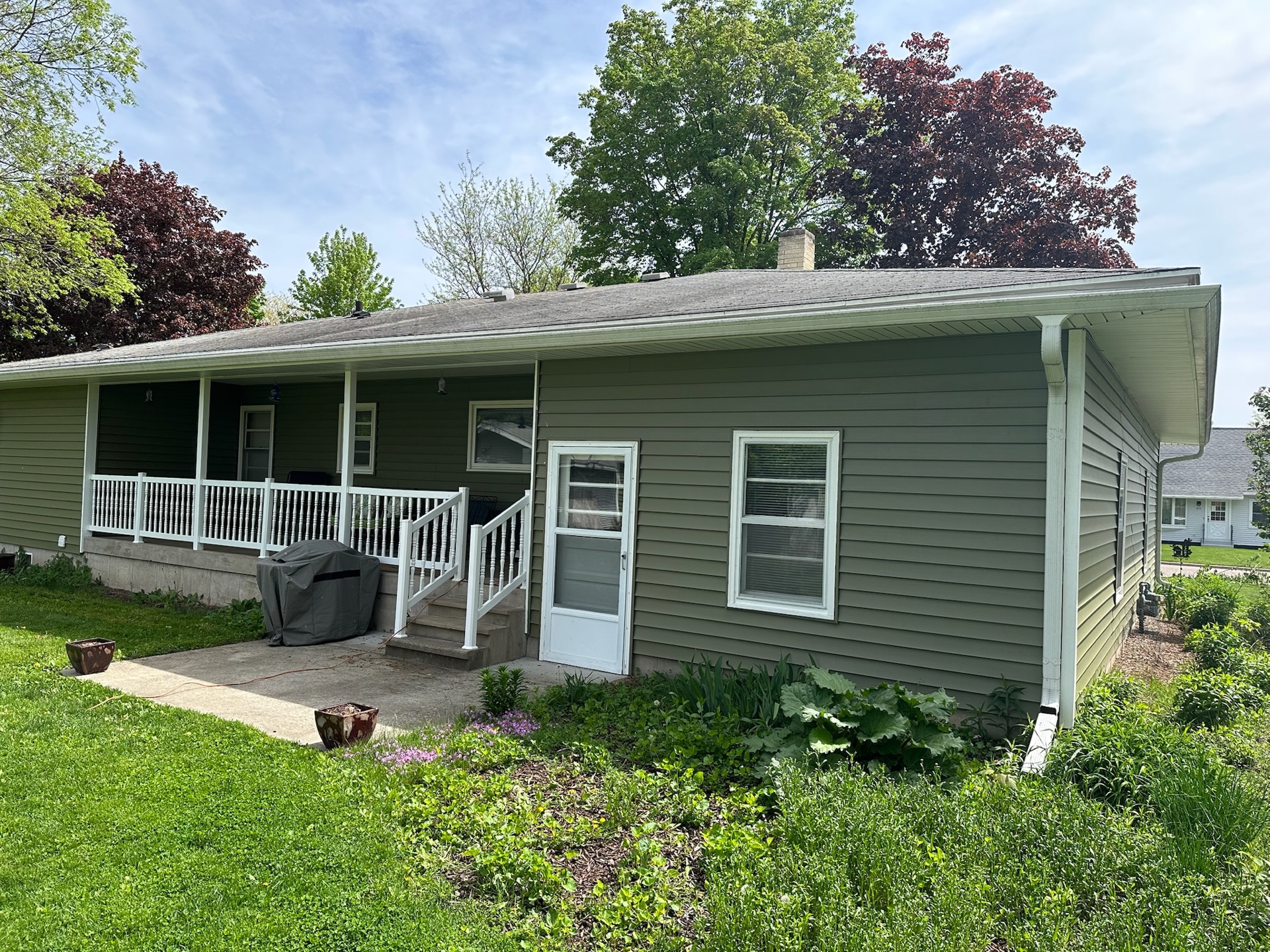 Completed residential renovation by T.R. Grant Construction